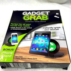 NEW!!! Gadget grab universal tablet/cell phone stand